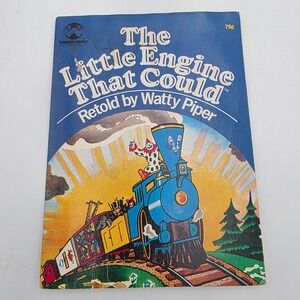 The Little Engine That Could Watty Piper 1987 Wonder Books Vintage Softcover